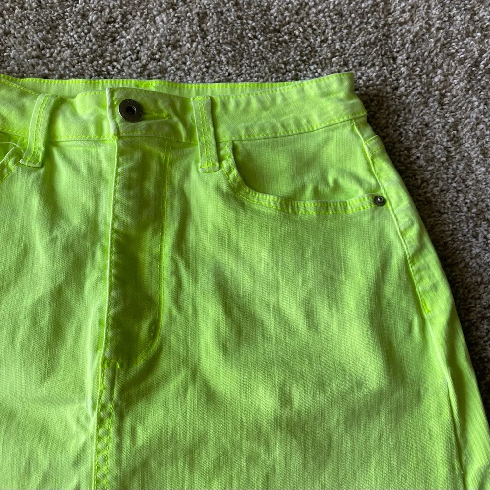 Arizona Jean Co. Yellow Mini Jean Skirt